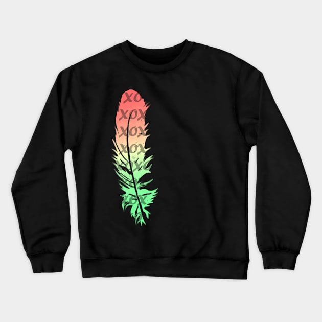 Love Light As Air Crewneck Sweatshirt by Not Meow Designs 